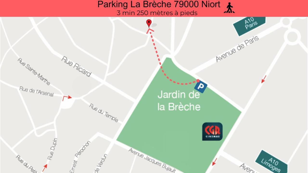 Niort - Hyper-Centre - Appartements En Duplex Ou Triplex - Wifi Fibre - Nouveau Kültér fotó